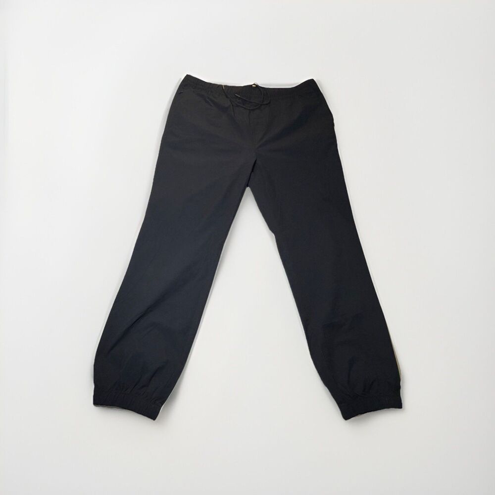 Banana Republic Jogger Pants Women’s L Black Pull On Ankle Casual